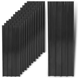 Tôle trapézoïdale Tôle profilée 12 pièces Tôle de toiture en acier anthracite