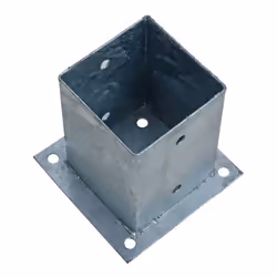 Les douilles à visser sont idéales pour fixer les poteaux carrés et les poteaux de clôture sur un sol dur comme le béton. La  ...