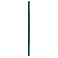 Poteau pour clôture à double barreaux 170 cm ral 6005 Clôture de jardin