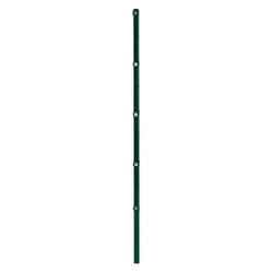 Poteau pour clôture double barreaux 210 cm ral 6005 Clôture de jardin