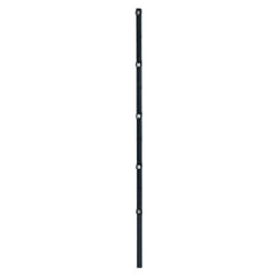 Poteau pour clôture à double barreaux 210 cm ral 7016 Clôture de jardin