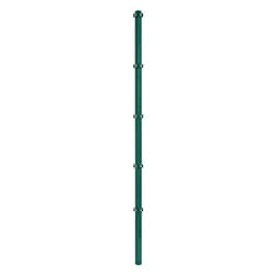 Estexo - Poteau d'angle pour clôture à double barre 210 cm ral 6005 clôture de jardin