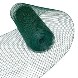 Fil de fer hexagonal pour clôture 1,00 x 25m Fil de fer à mailles vert 13 mm