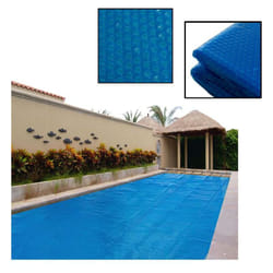 Bâche solaire de piscine Bâche solaire bleu angulaire 1,60x2,60m