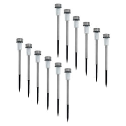 Estexo - Lampe solaire lampe extérieure 12 led lampe de jardin éclairage de sol