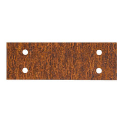 Estexo - Raccord pour bordure de jardin en acier Corten 18 cm