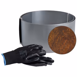 Description générale Nos bordures de pelouse en tôle d'acier Corten sont flexibles, résistantes aux intempéries et s'intègren ...