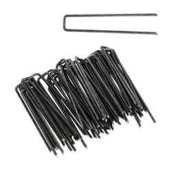 Piquets Ancrage au sol 100x13mm 100 Piquets de tente Clou au sol non galvanisé