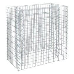 Estexo - Jardinière en gabion à pierres en métal galvanisé 360 x 50 x 100 cm