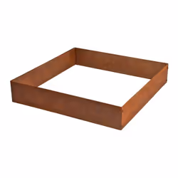 Nos bordures de plates-bandes en acier Corten résistantes aux intempéries s' intègrent harmonieusement à leur environnement g ...