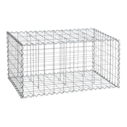 Estexo - Gabion à pierres en métal galvanisé 100 x 50 x 50 cm