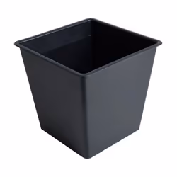 L&rsquo élément stable de nos pots de fleurs en polyrotin est en matière synthétique durable. Le pot intérieur carré repose s ...
