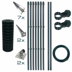 Notre kit de clôture en treillis soudé comprend toutes les pièces individuelles nécessaires à l' érection de la clôture. La c ...