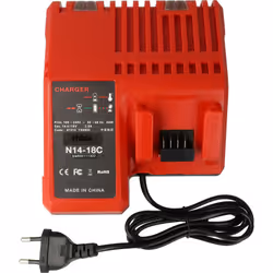 vhbw - the clever way Chargeur de haute qualité pour vos batteries d'outils Li-ion - Protection contre la surchauffe, la surc ...