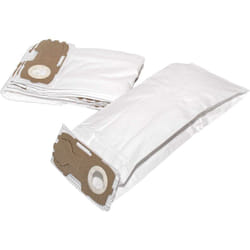 Vhbw - 10x Sacs compatible avec Vorwerk Kobold vk 120, vk 121, vk 122, VK121, VK122 aspirateur - microfibres non tissées, 21,5cm x 18cm, blanc
