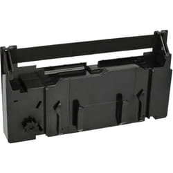 vhbw Ruban encreur compatible avec Casio TK 1100, TK 1200, SA 7000, SR 2000, TK 2100, TK 2200 imprimante matricielle ou de reçus - noir