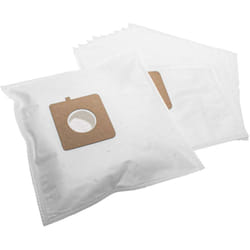 Vhbw - 10x Sacs compatible avec lg Electronics Turbo Delta vc 3B51 aspirateur - microfibres non tissées, 30,5cm x 17cm, blanc