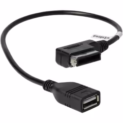 vhbw - the clever way Câble audio de haute qualité pour clés USB - Pour la connection à votre système audio de votre voiture  ...