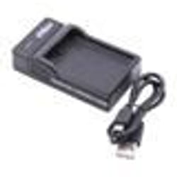 vhbw Chargeur compatible avec Nikon D3400 D3500 D3300 D5100 D5200 D5300 D3100 D3200 caméra caméscope action-cam + témoin de