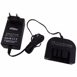 vhbw - the clever way Chargeur de haute qualité pour vos batteries d'outils Ni-Cd, NiMH - Protection contre la surchauffe, la ...