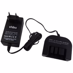 vhbw - the clever way Chargeur de haute qualité pour vos batteries d'outils Ni-Cd, NiMH - Protection contre la surchauffe, la ...