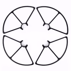 vhbw 4x Protecteurs dhélice compatible avec Yuneec Q500 Q500 4K Q500+ Q500G drone noir