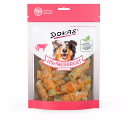 Dokas 200601, Friandises, Chien, Adulte, Poulet, 250 g