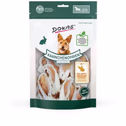 Dokas 203459, Friandises, Chien, Adulte, Lapin, 100 g