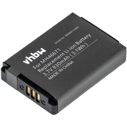 Vhbw - Batterie compatible avec Parrot zik 3, 2.0 casque audio, écouteurs sans fil (830mAh, 1,2V, Li-ion) - Remplacement pour 1ICP7/28/35, MH46671,