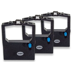 Vhbw - 3x rubans pour imprimante, bandes en nylon à encre pour imprimante matricielle Imagistics j 630, j 632 comme 9002303.