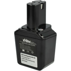 1x Batterie compatible avec Bosch gsb 9,6 vet, gsc 9,6 v, gsr 9,6 v, gsc 9,6 v, gsr 9,6 vet, gsr 9,6 ves outil électrique (2100 mAh, NiMH, 9,6 v)