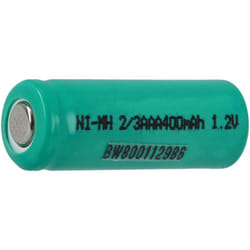 Batterie 2/3AAA ni-mh 400mAh (1.2V) Flattop pour la fabrication de modèles, éclairage solaire, téléphone, etc. - Vhbw