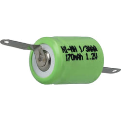 Vhbw - Batterie remplacement pour 1/3AAA pour modéle rc (170mAh, 1,2V, NiMH, vert)