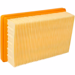 vhbw - the clever way Filtre plissé plat pour votre aspirateur sec et humide - Finition sur mesure pour un changement du filt ...