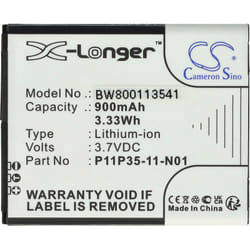 Vhbw - 1x Batterie compatible avec Texas Instruments ti Nspire cx, TI-84 ce, TI-Nspire cx, TI-84 Plus ce calculatrice de poche (900mAh, 3,7V, Li-ion)
