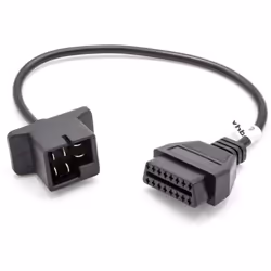 Câble adaptateur compatible pour votre voiture. Avec cet adaptateur, vous pouvez connecter l'appareil de diagnostic OBD à vot ...