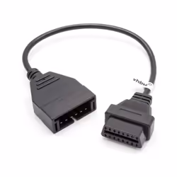 Câble adaptateur compatible avec votre véhicule. Cet adaptateur vous permet de connecter l'appareil de diagnostic OBD à votre ...