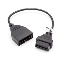 Vhbw - OBD2 - Câble adaptateur 12 broches à 16 broches pour appareil de diagnostic obd compatible avec les anciens modèles gmc, Chevrolet