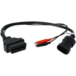 Vhbw - Adaptateur OBD1 3 Pin vers OBD2 compatible avec Citroen avec connecteur 2Pin automobiles - 30 cm