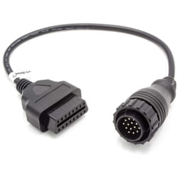 Vhbw - Adaptateur OBD1 14 Pin vers OBD2 compatible avec Mercedes Vito, Sprinter, Volkswagen lt automobiles - 30 cm