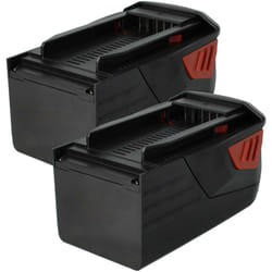 Vhbw - 2x Batterie compatible avec Hilti wsc 7.25-A36 outil électrique (3000 mAh, Li-ion, 36 v)