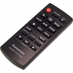 Télécommande pour système audio / Hifi Panasonic N2QAYB000984 pour SC-PM250, SC-PM600, SC-PM602. Pièce de rechange originale  ...