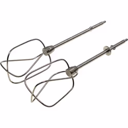 Lot de 2 fouets mélangeur pour Batteur KRUPS SS-203147. Contenu: fouet gauche et droite.