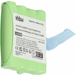 vhbw - the clever way - Batterie de rechange de haute qualité avec une grande autonomie et compatible avec votre radio talkie ...