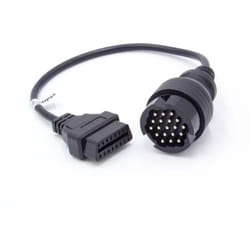 Vhbw - Adaptateur OBD2 OBD1 19 Pin vers OBD2 compatible avec Porsche 911, 928, 944, 986, 987, 993, 996, 997 voitures
