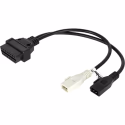 vhbw - the clever way Câble adaptateur OBD sur mesure pour votre système de diagnostic de véhicules Avec ce câble OBD de gran ...