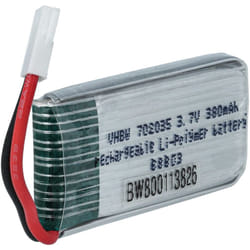 Vhbw - Batterie compatible avec Mould King 33041C Quadrocopter drone (380mAh, 3,7V, Li-ion)