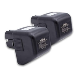 Vhbw - 2x Batterie compatible avec Gesipa Punchbird outil électrique, outil de pose pour rivets aveugles (1500 mAh, NiMH, 12 v)
