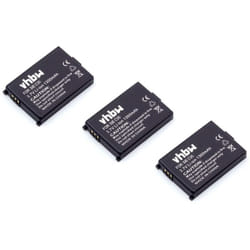 Vhbw - 3x Batterie compatible avec Siemens Gigaset 4000L Micro, 4010 micro, 4000s micro, 4000 micro téléphone fixe sans fil (1300mAh, 3,7V, Li-ion)