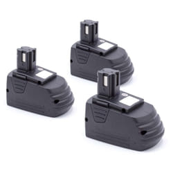 3x Batterie compatible avec Hilti sfl 12/15 Flashlight, sid 121-A, SF121-A outil électrique (2100 mAh, NiMH, 12 v) - Remplacement pour SFB121,